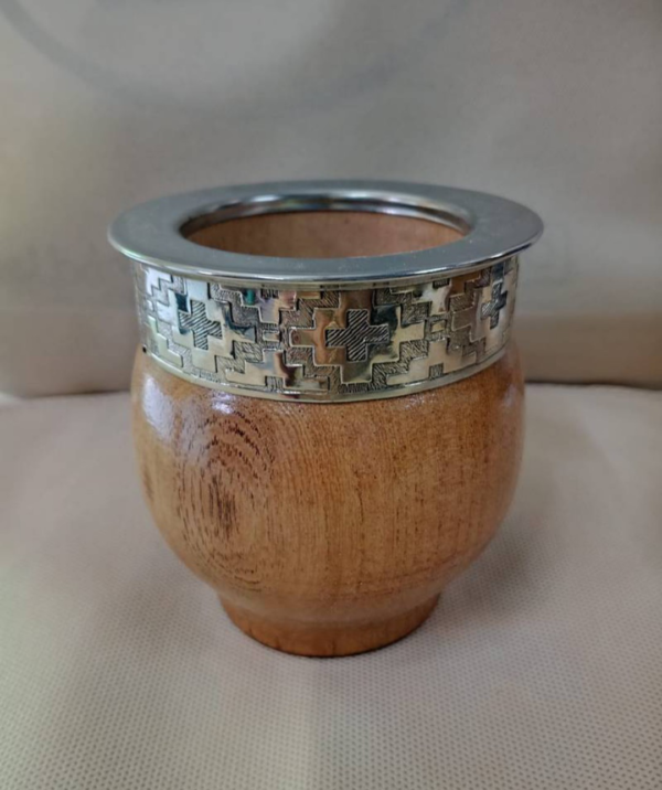 Mate Imperial Algarrobo Fleje Alpaca