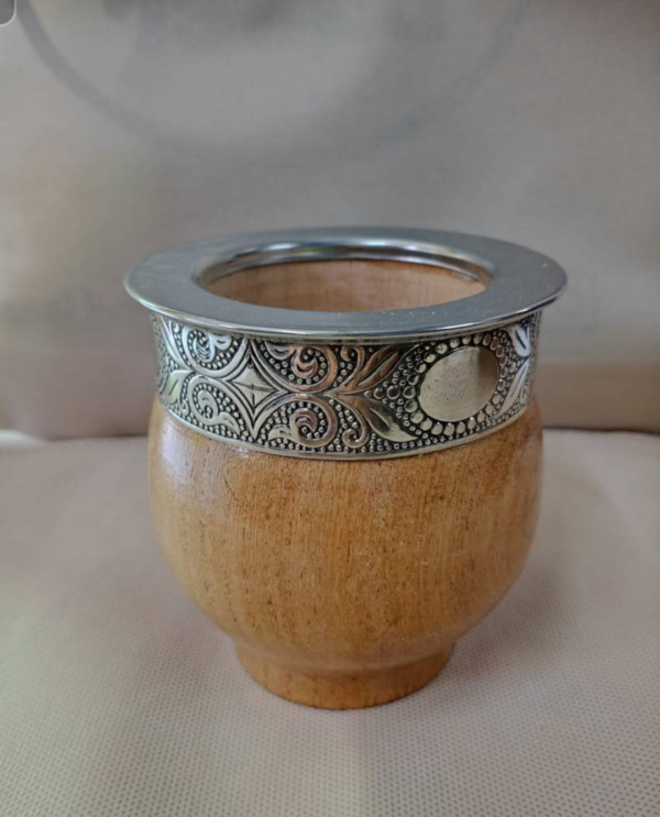 Mate Imperial Algarrobo Fleje Alpaca