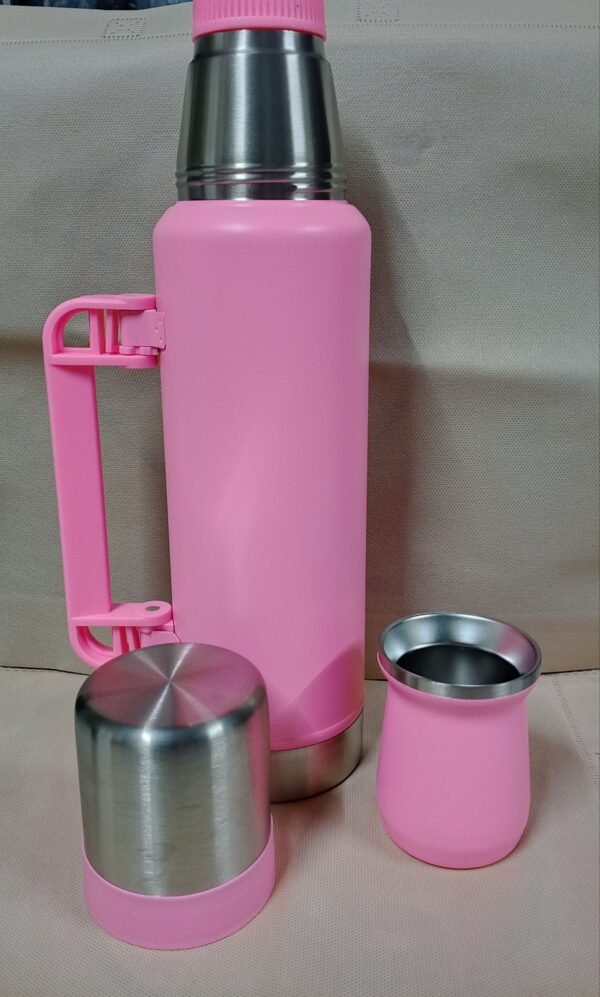 Set termo 1,2lt con mate y bombilla