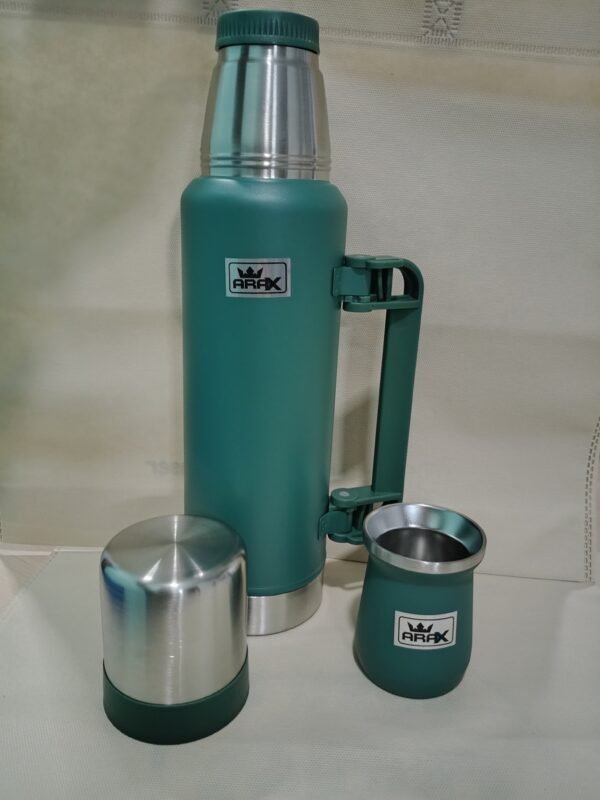 Set termo 1,2lt con mate y bombilla