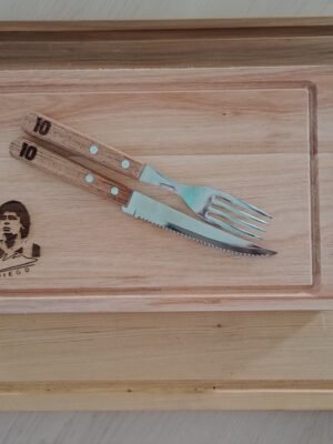 Tabla de 20x30cm+ Tabla 50x30cm + Juego tramontina