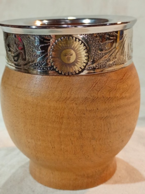 Mate Imperial con Aplique Sol de Mayo
