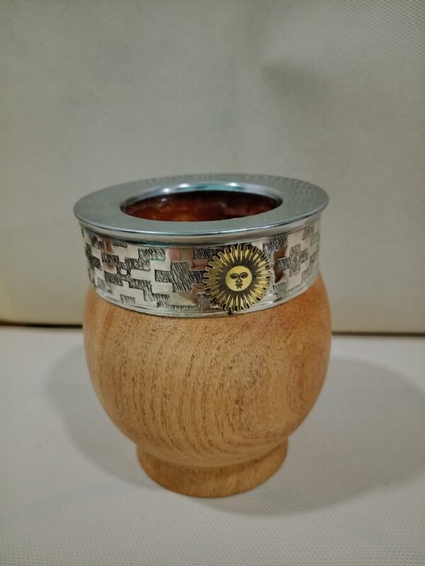 Mate Imperial con Aplique Sol de Mayo