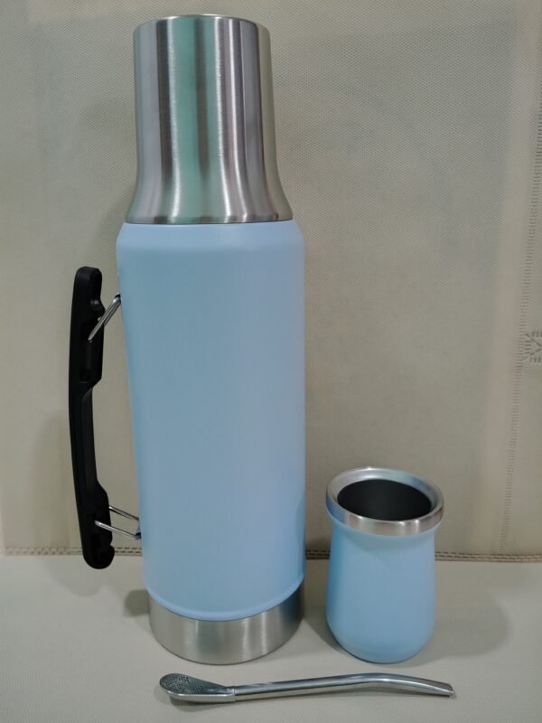 Set termo 1,3lt , mate y bombilla